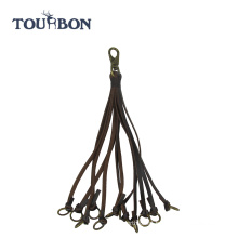 Tourbon Durable Shooting Hunting Accessories Genuine Leather Birds Hanger Game Carrier Duck Straps